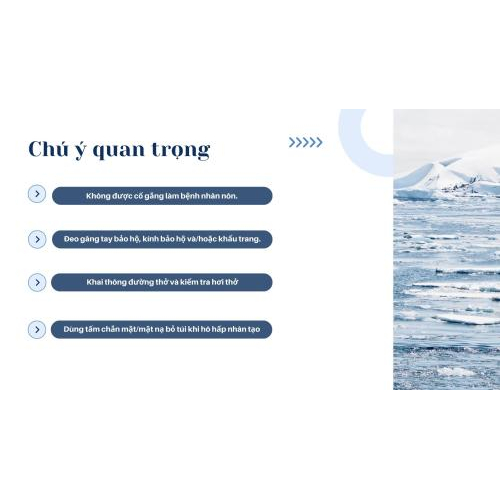 5. Chú ý quan trọng khi sơ cứu